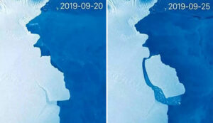 Jégtakaró olvadása - 2019.09.20.-2019.09.25.